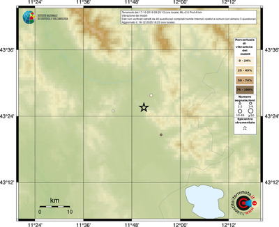 Mappa comuni con almeno 3 questionari