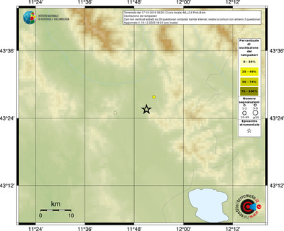 Mappa comuni con almeno 3 questionari