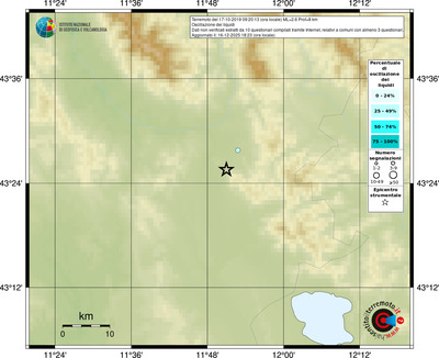 Mappa comuni con almeno 3 questionari