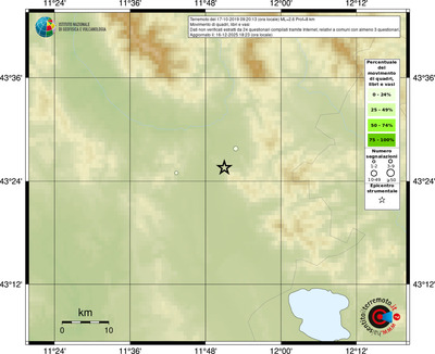 Mappa comuni con almeno 3 questionari