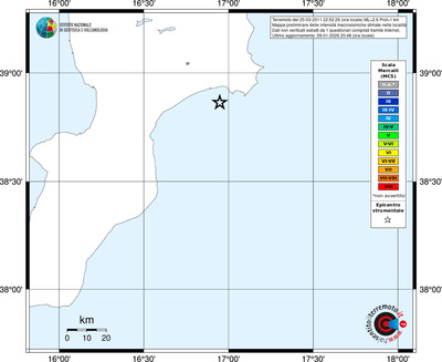 Mappa MCS - territori località