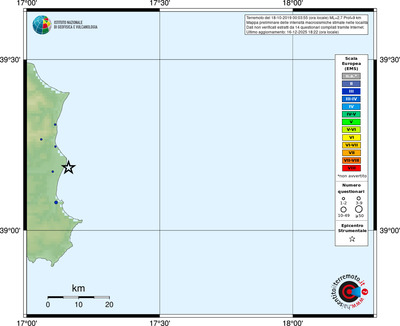 Mappa EMS - località