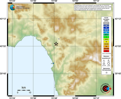 Mappa EMS - località