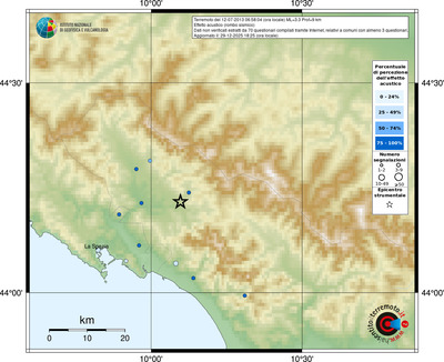 Mappa comuni con almeno 3 questionari