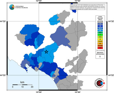 Mappa MCS - territori comuni