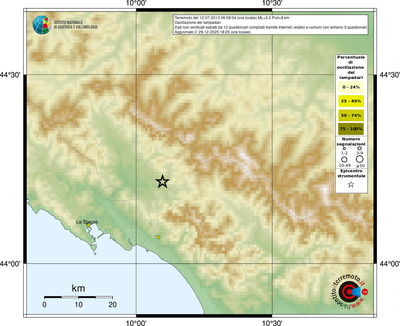 Mappa comuni con almeno 3 questionari