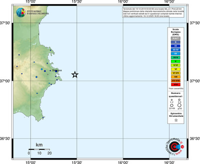 Mappa EMS - località