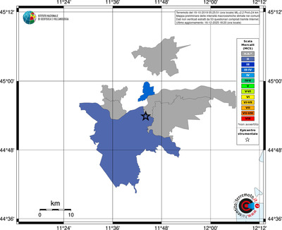 Mappa MCS - territori comuni