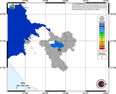 Mappa MCS - territori comuni