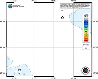 Mappa MCS - territori località