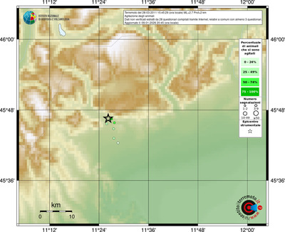 Mappa comuni con almeno 3 questionari