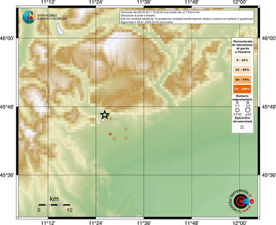 Mappa comuni con almeno 3 questionari