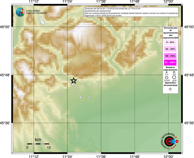 Mappa comuni con almeno 3 questionari
