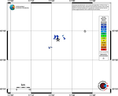Mappa MCS - territori località