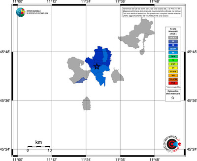 Mappa MCS - territori comuni
