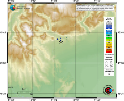 Mappa MCS - località