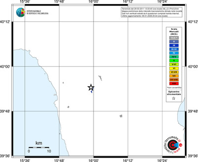 Mappa MCS - territori località