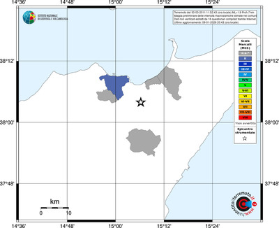 Mappa MCS - territori comuni