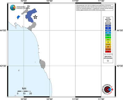 Mappa MCS - territori comuni