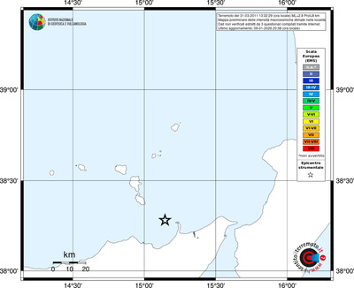 Mappa EMS - territori località