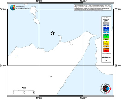 Mappa EMS - territori località