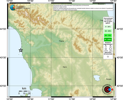 Mappa comuni con almeno 3 questionari