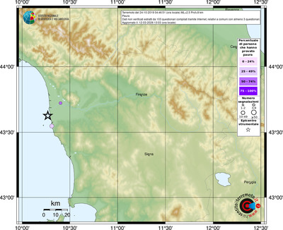 Mappa comuni con almeno 3 questionari