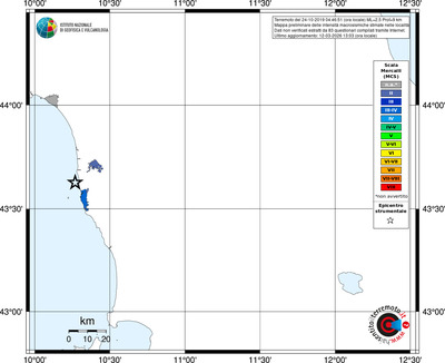 Mappa MCS - territori località