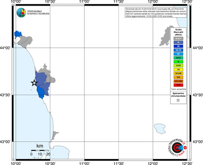 Mappa MCS - territori comuni