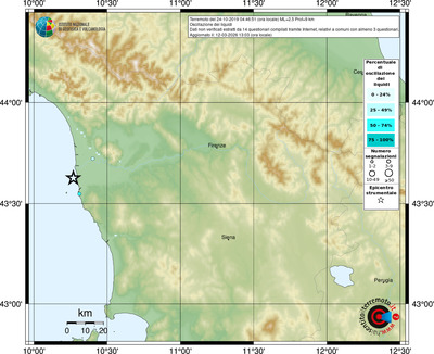 Mappa comuni con almeno 3 questionari