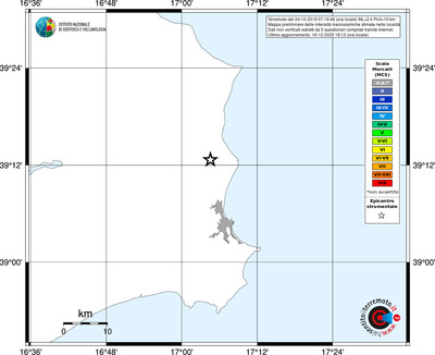 Mappa MCS - territori località