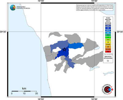 Mappa MCS - territori comuni