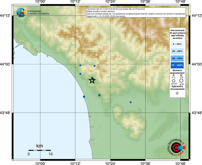 Mappa comuni con almeno 3 questionari
