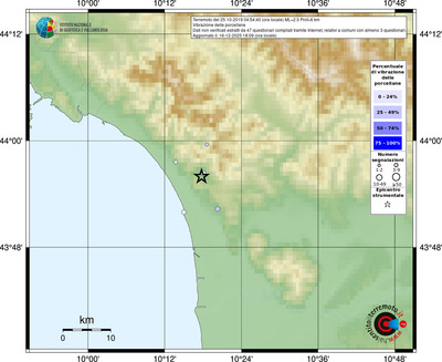 Mappa comuni con almeno 3 questionari