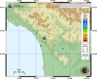 Mappa EMS - località