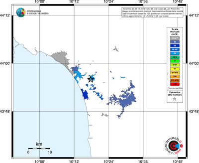 Mappa MCS - territori località
