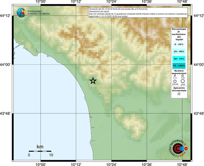 Mappa comuni con almeno 3 questionari