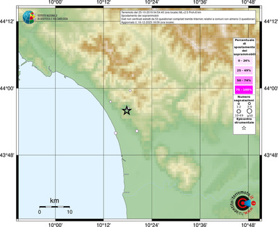 Mappa comuni con almeno 3 questionari