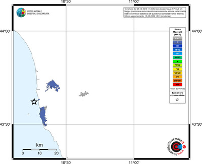 Mappa MCS - territori località
