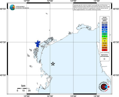 Mappa EMS - territori località