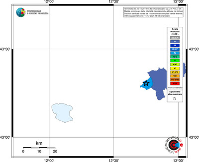 Mappa MCS - territori comuni