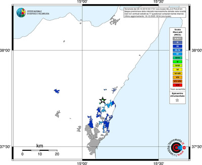 Mappa MCS - territori località