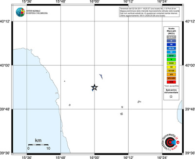 Mappa MCS - territori località