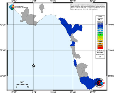 Mappa MCS - territori comuni