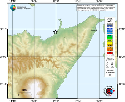 Mappa EMS - località