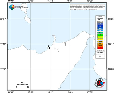 Mappa MCS - territori località