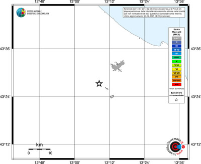 Mappa MCS - territori località