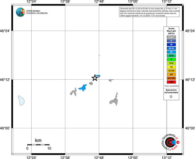 Mappa MCS - territori località