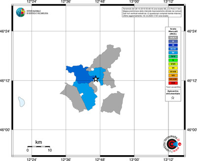Mappa MCS - territori comuni