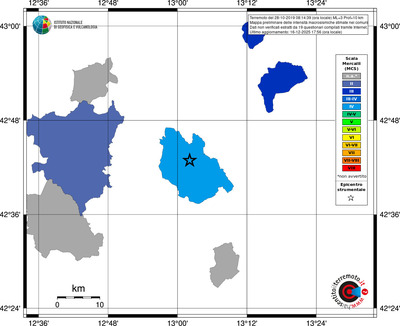 Mappa MCS - territori comuni
